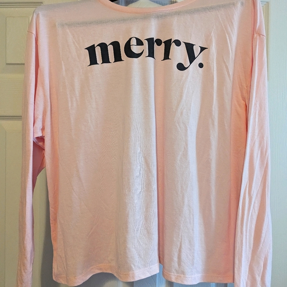 NEW (NBW) Grayson Sleepwear Lounge Holiday Shirt